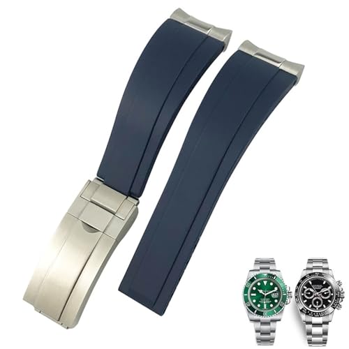 Bandas de Reloj de Silicona de Goma de 20 mm de 20 mm para la...