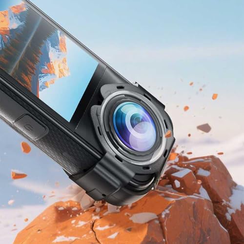 Protector de lente para Insta360 X5 en cristal óptico antiarañazos 2