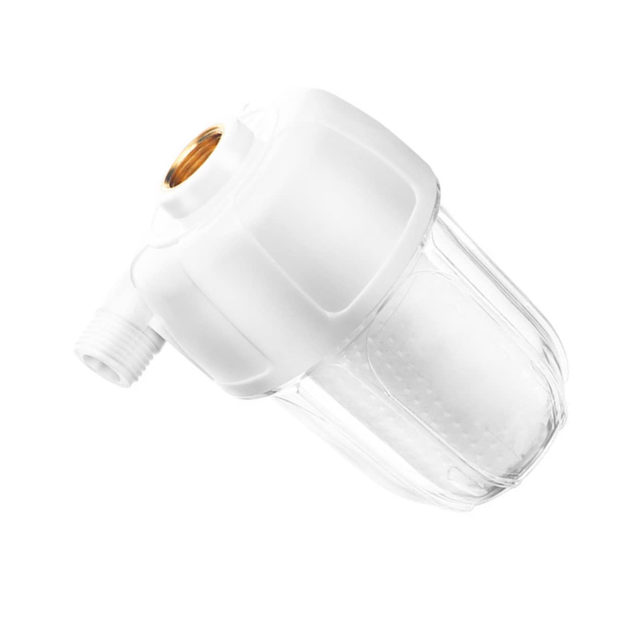 TOBBOMEY Heater Purifier Compact Water Filter System for Household Use Easy to Install Transparent Design for Visual Monitoring Safe Filtration for Clean Water