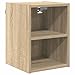 Produktbild vidaXL Hängeschrank Riga Sonoma-Eiche 30 x 29,5 x 40 cm Holzwerkstoff, Geräumiger Stauraum, robuster Küchenregal, Moderne Wand-Organizer, Holzlösung für mehr Platz