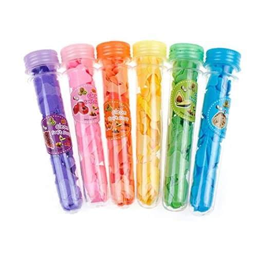 紙石鹸 石けん 携帯用 ミニボディ洗浄バス 試験管 紙吹雪 発泡 花 スライス 旅行 アクセサリー ギフト お礼 1個 ランダム