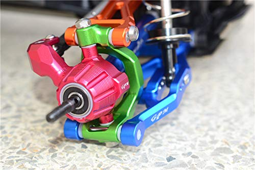 Aluminum Front C-HUBS, Front+Rear Knuckle ARMS -12PC Set