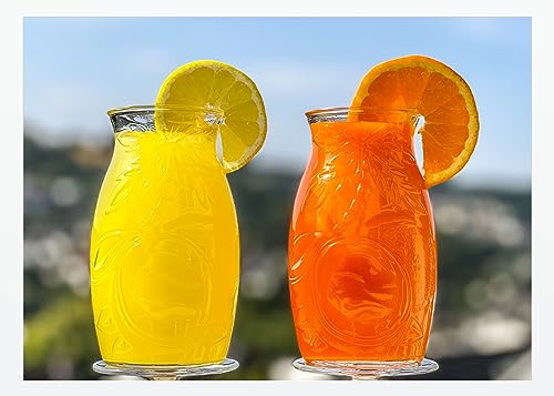 Topkapi Tiki - Juego de 4 vasos de cóctel Tiki con diseño de palmera con coco, 500 ml, XL