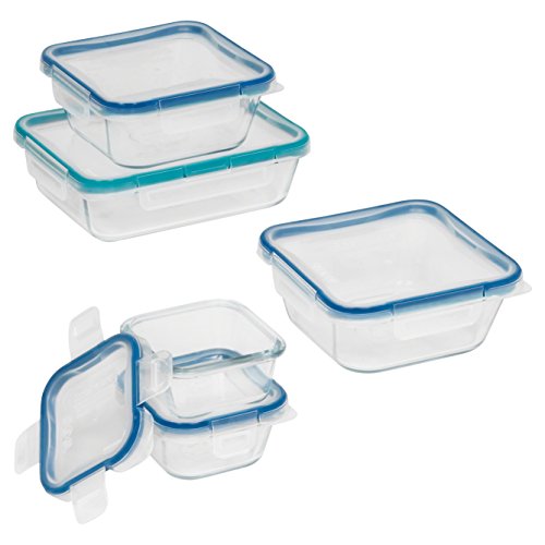 Snapware 10-Piece Total Solution Food Storage Set, Glass