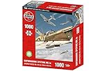 Airfix Supermarine Spitfire MK Ia WWII Military Aviation 1000 Piece Jigsaw Puzzle HVCA0007