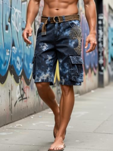 Short large grande taille homme pour masquer les rondeurs