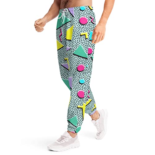 Men's Sweatpants with Pockets Funny Print Joggers for Men Elastic Waist Pants Lightweight Workout Running Pants S-3XL3