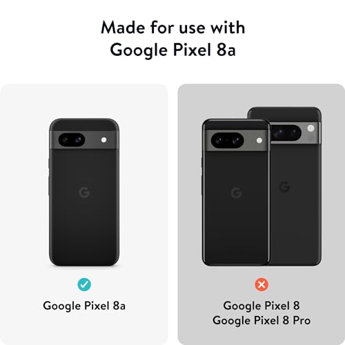 Coque magnétique Google Pixel 8a Mous bleu mince compatible MagSafe