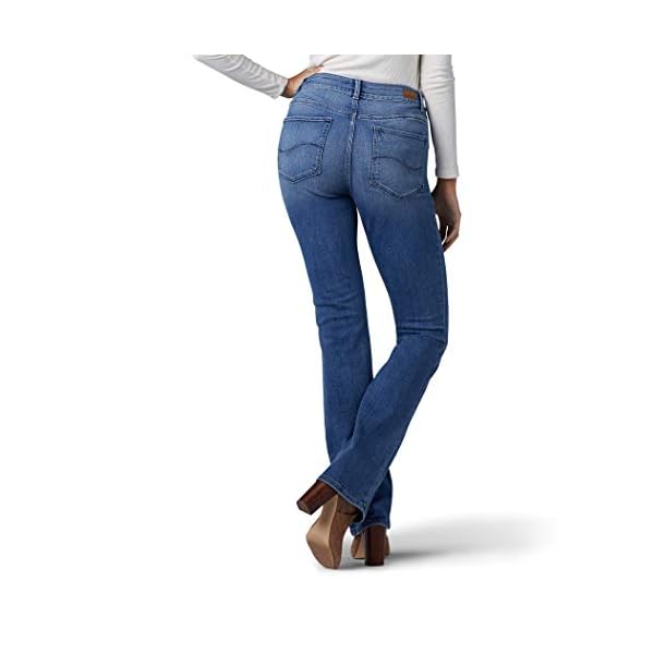 Lee-Womens-Modern-Series-Curvy-Fit-Bootcut-Jean-with-Hidden-Pocket Lee Women's Modern Series Curvy Fit Bootcut Jean with Hidden Pocket, Majestic, 12