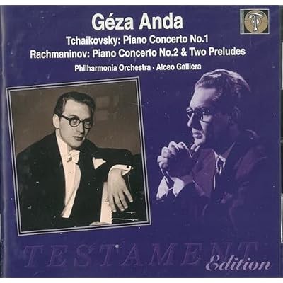 G&eacute;za Anda Plays Tchaikovsky and Rachmaninov