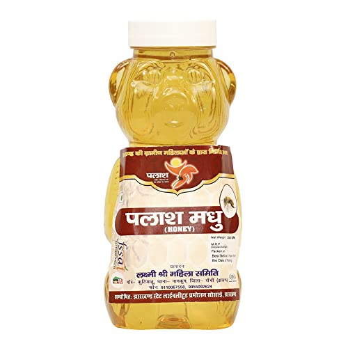 Image of PALASH | Honey 100% Pure and Natural | Raw, Unprocessed, Unpasteurized Honey | No Sugar Adulteration (1000gm)