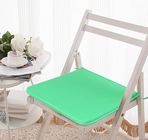 Soft Thick Chair Pad Chair Cushions With Ties Square Strap Garden Chair Pads Seat Cushion For Outdoor Bistros Stool Patio Dining Roomfor Lounge, Kitchen,Office 16X16In #TOP4