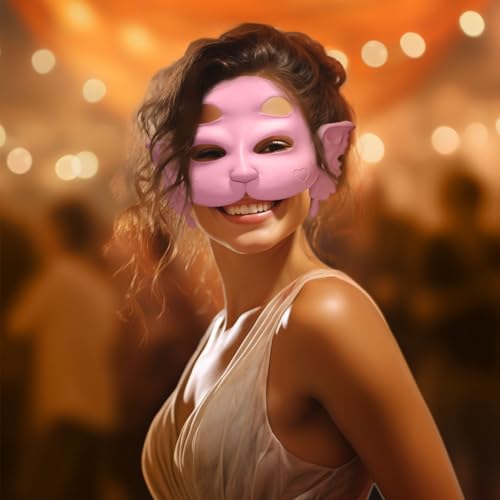 Yipintang Mel 3D Portals Mask For Adults Cry Baby Doll Or Anime Mask For Fans thumb #3