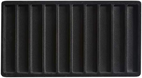 Lot of 12 Jewelry Tray Liner Compartment Inserts (10 Compartment)
