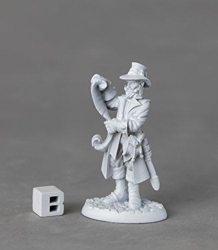 Reaper Miniatures 03889 figurine en métal Dreadmere Sheriff Getmose Drumfaster