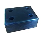 Gewicht (ca) : 3,2 kg Trupa Rammpuffer 200 x 150 x 80 Rampenbock Anfahrpuffer Gummipuffer Heckschutzgummi