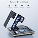 GEEK FULLY 5 in-1 Wireless Charger Phone Charging Station Automatic Lifting Charging Stand Dock Fast Travel Charger for Multiple Devices Adapt with Phone, iWatch Series, AirPods 3/2