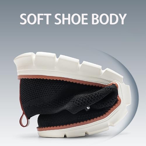 Scarpe Wearbreeze Da Uomo, Scarpe Ortopediche Urbane Ultra Comode, Urban Breeze Scarpe Uomo, Scarpe Da Passeggio For Sneaker Casual In Mesh Traspirante(Cachi,43 Eu) - 6