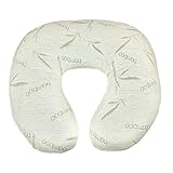 Sacred Thread Nursing Pillow for Breastfeeding - Premium Memory Foam with Removable Bamboo Cover - N