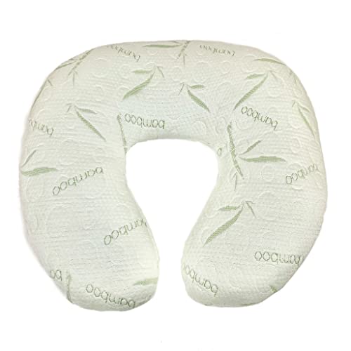 Sacred Thread Nursing Pillow For Breastfeeding - Premium Memory Foam With Removable Bamboo Cover - Nursing And Posture Support For Mom - Washable Feeding Pillow #TOP5