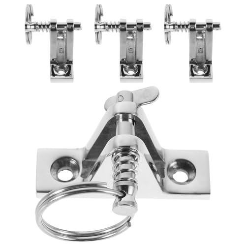 HOLIDYOYO 316�X�e�����X���{�[�g�L���m�s�[�q���W 4�Z�b�g �����O�^���O�s���t ���ړI�f�b�L�}�E���g �u���P�b�g ���b�g�p�T���V�F�[�h�ݒu