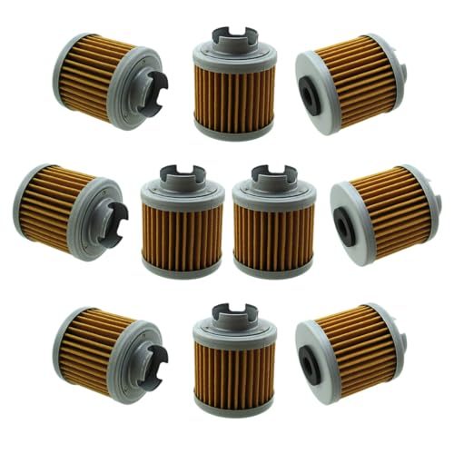 XLJOY 10x Filtro dell'olio per motore Pit Dirt Bike YX