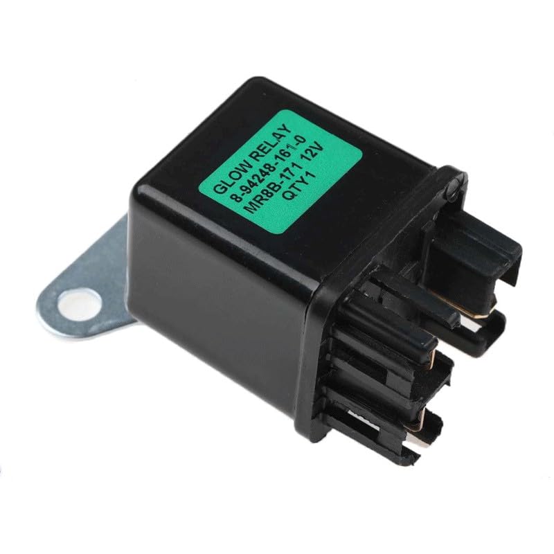 8-94248-161-0 8942481610 Safe Relay Glow Plug for Hitachi EX35U EX27U EX50U ZAXIS35U ZAXIS27U ZAXIS50U ZAXIS40U Engine for Isuzu Engine C240 4JJ1 12V