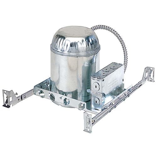 Nora NHIC-501QAT - 5 in. - Insulated Ceiling Airtight New Construction Housing with Quick Connectors