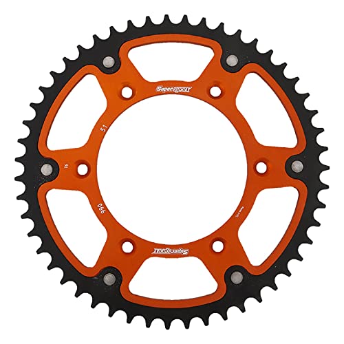 Supersprox RST-990-51-ORG Orange Stealth Sprocket