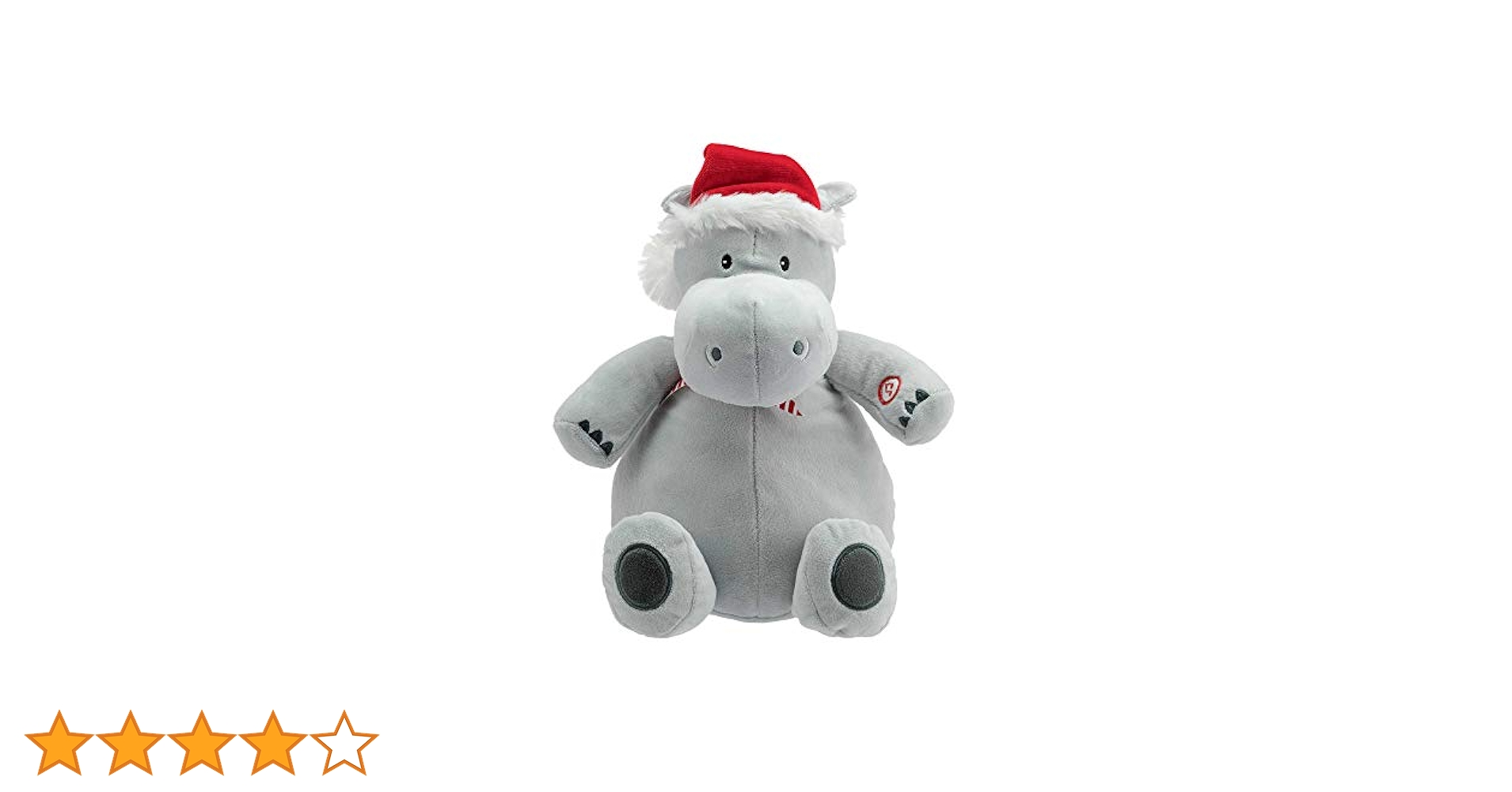 Stuffed hippopotamus for christmas cheap
