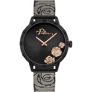 Police Black Marietas Watch 16040MSB/02MM, bracelet