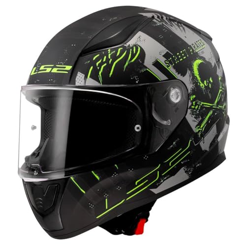 Casco LS2 modular de moto homologado con mentonera abatible