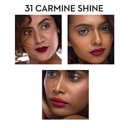 Image of SUGAR Cosmetics Smudge Me Not Liquid Lipsticks for Women | Transferproof & Waterproof | Lasts 12+ Hours | Matte Lipstick | 4.5ml - 31 Carmine Shine (Metallic Bright Red)