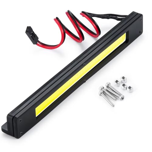 Focos RC para TRX-4 evitan pérdidas de visión con luces de techo para coche crawler 1/10