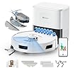 Redroad Robot Vacuum Cleaner 20,000Pa Robot Vacuum Mop,120 Day Self Emptying Vacuum Robot,Lidar Navigation,5G/2.4GWiFi APP Aspirateur Robot,Self-Charging Robot Vacuums for Floor,Carpet,Pet R11White