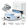 Aspirateur Robot Laveur avec Station, 20000Pa, Station de Vidage Automatique 120 Jours, Navigation LiDAR, WiFi APP 5G/2.4G, Robot Aspirateur Laveur Autonome pour Tapis/Sols/Poils d’Animaux (R11-1)