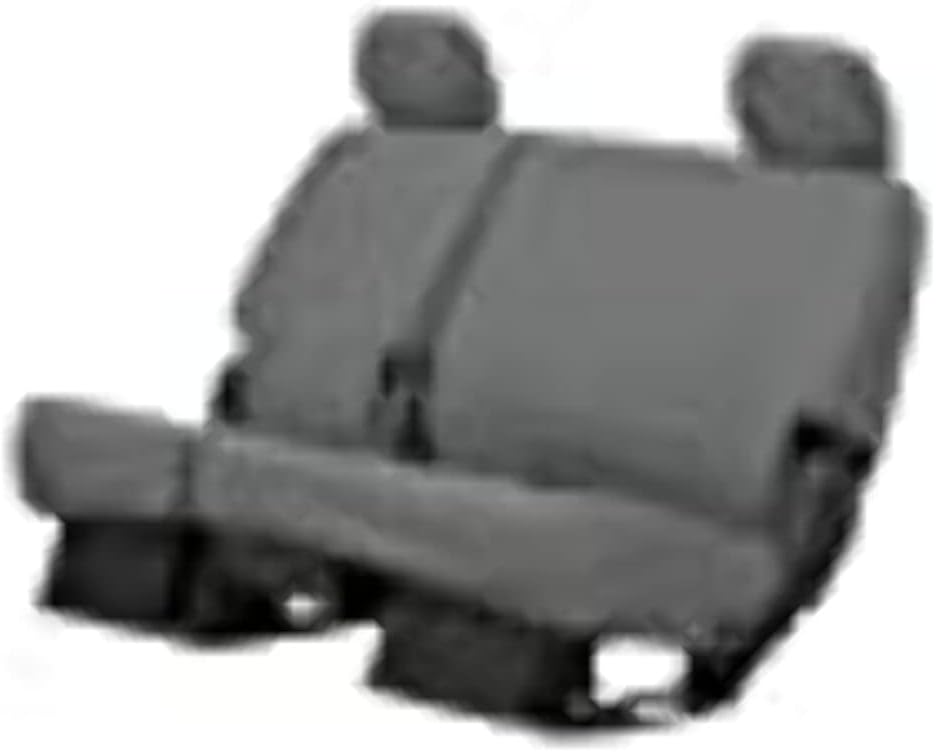 Covercraft SeatSaver Polycotton Car Seat Cover - Charcoal, Fits 2018 Jeep Wrangler 2nd Row - View #10
