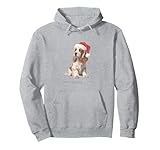 Photo Gallery cocker spaniel cane di natale vintage felpa con cappuccio Photo Gallery cocker spaniel cane di natale vintage felpa con cappuccio
