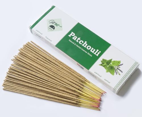 Giftbrit Patchouli Natural & Herbal Incense Sticks 100 Sticks with