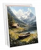 【PINTURA FÁCIL POR NÚMEROS】Pintar por números para adultos es fácil y divertido. Solo tienes que hacer coincidir el número de la pintura con el número del lienzo. Pinta por números de color y empieza a rellenar las pinturas una por una. Cualquiera puede completar un exquisito cuadro por números por su cuenta, ideal para principiantes