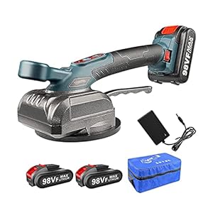 FLEAGE 21V tegelmachine draadloze tegelmachine | 100 kg draagvermogen | trilmachine | voor het leggen van tegels en wandtegels