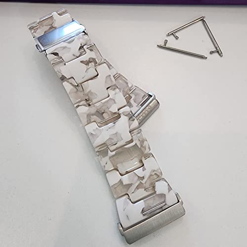 Correa de repuesto para Fitbit Versa y Sense resin miniatura 3