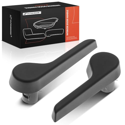 A-Premium Front Seat Recliner Adjustment Handles Compatible with Chevrolet Silverado 1500, Tahoe, Suburban, Avalanche & GMC Sierra, Yukon XL & Cadillac Escalade, Driver and Passenger Side, Black