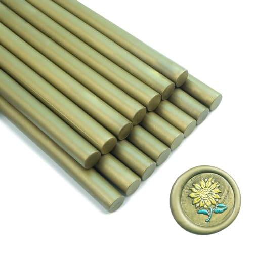 Barra De Sello De Cera, Pistola Pegamento Zifospy 15 Piezas Barras De Sello De Cera Para Lacre De Cera, Barras De Cera Para Sellar Para Invitaciones De Boda, Tarjetas, Sobres Cyan Gold Barra De Sello De Cera, Pistola Pegamento Zifospy 15 Piezas Barras De Sello De Cera Para Lacre De Cera, Barras De Cera Para Sellar Para Invitaciones De Boda, Tarjetas, Sobres Cyan Gold