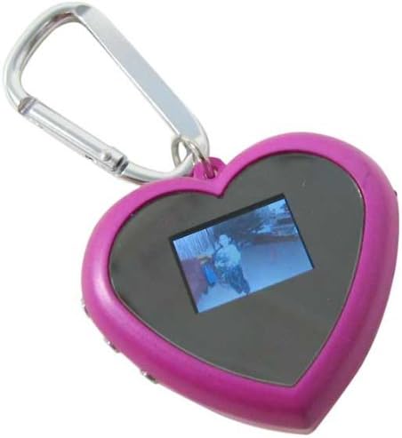 Amazon.com : Heart Shaped Digital Keychain Photo Holder : Digital ...