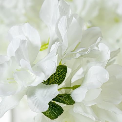 Künstliche Pflanze eines Kirschbaums mit 4 PVC-Stämmen in Kirschweiß, 160 x 30 x 30 cm