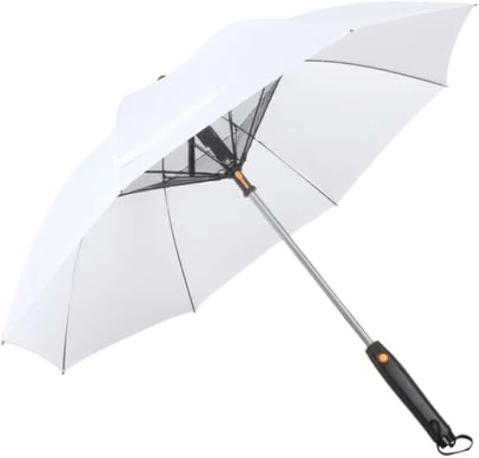 зонт с вентилятором. зонтик с вентилятором.