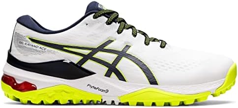 ASICS Men's Gel-Kayano ACE Golf Shoes, 11, White/Midnight | Image 3