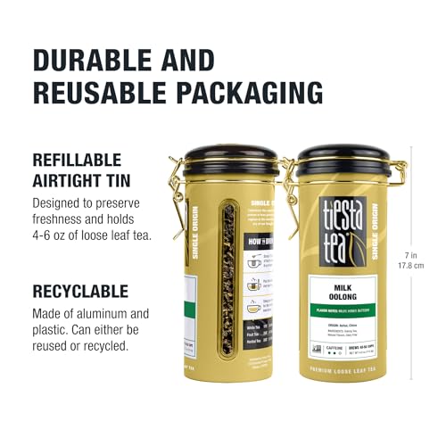 Tiesta Tea 29122 Milk Oolong Tea | Single Origin Premium Loose Leaf Oolong Tea From China thumb #7