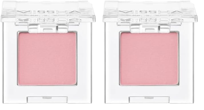 MISSHA Yumuşak Dokulu, Dökülme Yapmayan Mat Tekli Göz Farı Modern Shadow Matte (102 Baby Soap) (2 paketi)
